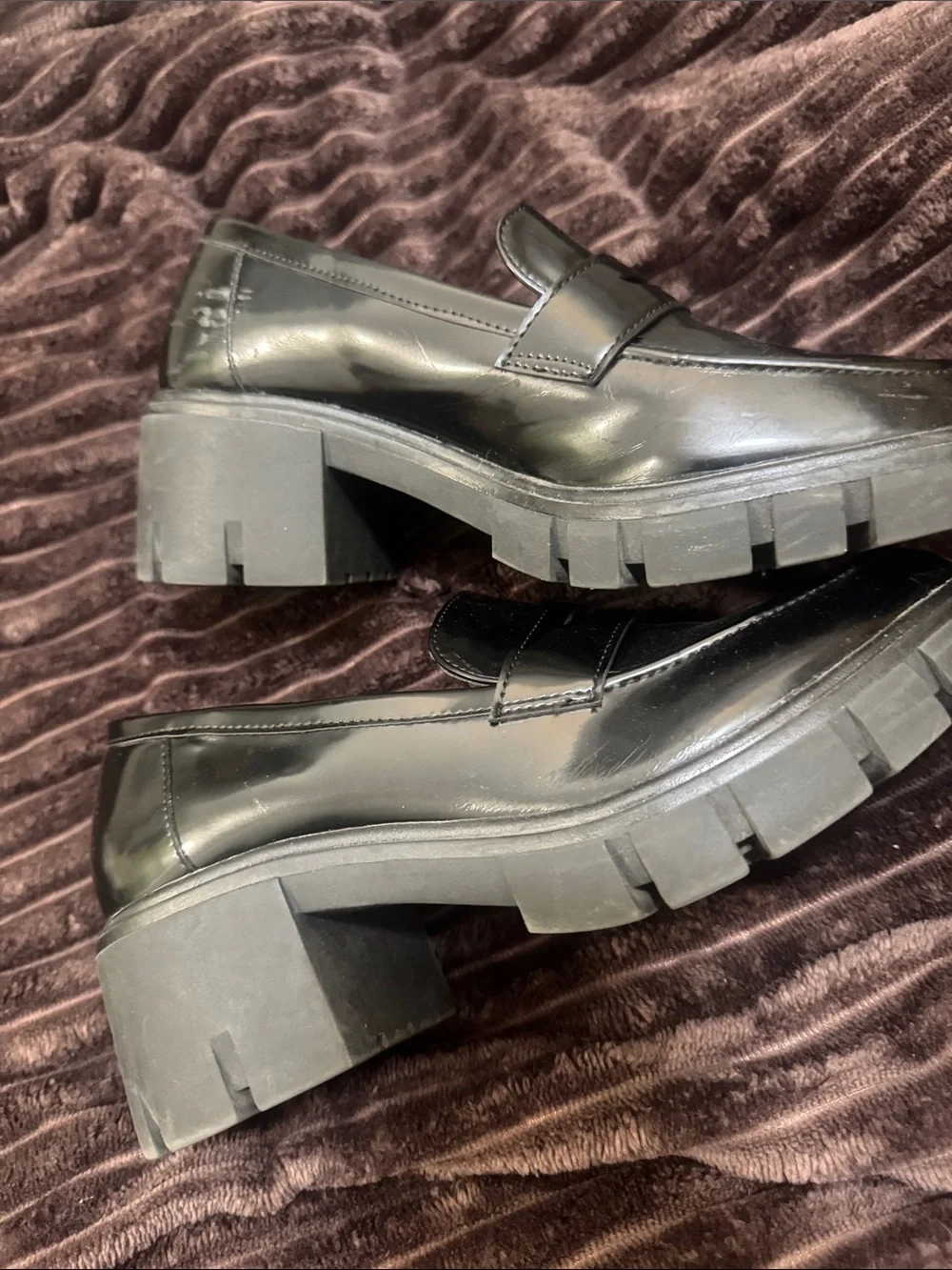 Black Penny Loafers